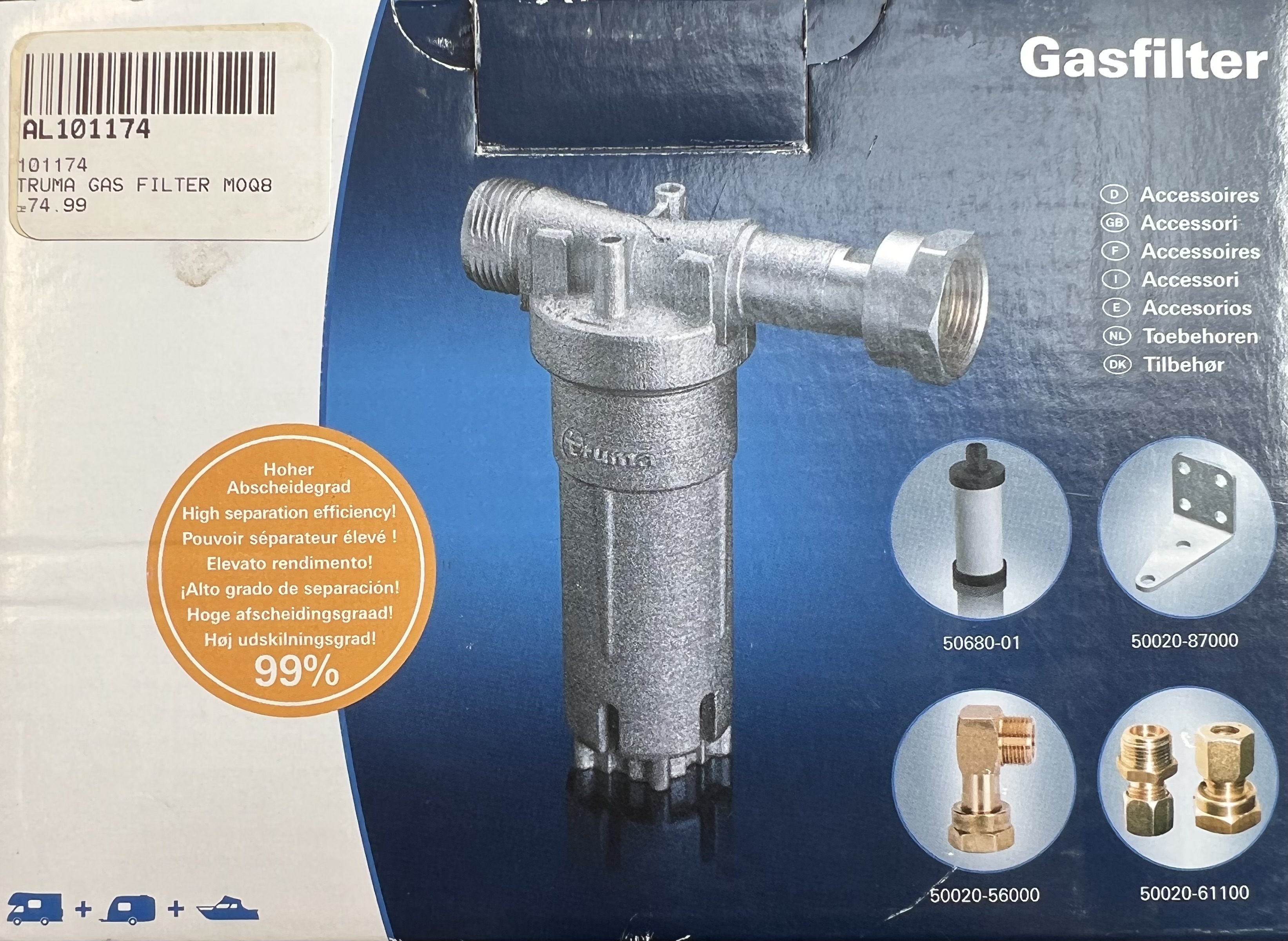 Truma Gas Filter MOQ8