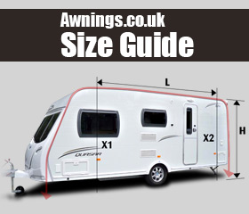 Awnings Size Guide