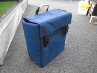 Large Padded Bag - Blue Diamond