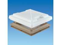 PLS 420 x 400mm MPK Rooflight c/w Flynet/Lock/Blind - Beige