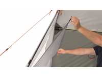 Easy Camp Motor Tour Shamrock Awning features toggle-up curtains