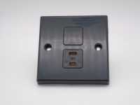 Black 12v Socket