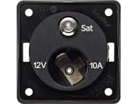 W4 Berker 12V Cigar Socket and Satellite Point