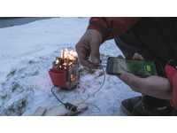 Woodsman stove and charger