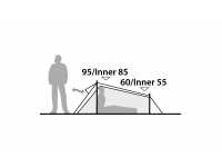 Technical Illustration of Robens Arrow Head Tent