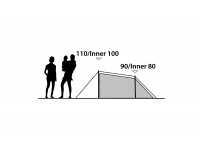 Technical Illustration of Outwell Earth 2 Poled Tent