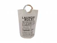 Metal Handle Laundry Bag