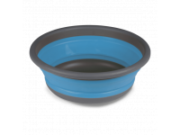 Medium Collapsible Round Washing Bowl Blue