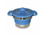 Kampa Collapsible Saucepan 1L Blue