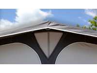 Top integrated ventilation in Ventura Pacific D250 Full Caravan Awning