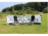 Pronto Compact 4 Panel Windbreak (125 x 500)