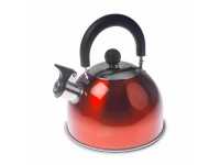 Kampa Brew 2L Whistling Kettle - Red