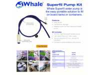 Whale Superfil Water Pump and Socket Features