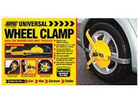 Wheel clamp box