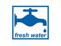 Fresh water sticker