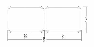 Windscreen Air Scalable 150