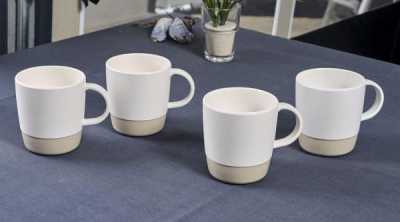 Isabella 4pcs Natura Coffee Set