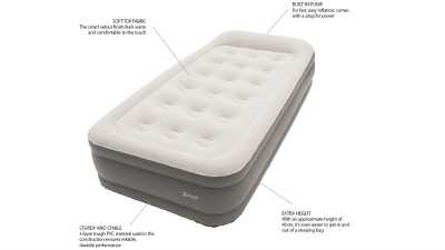 Outwell Superior Double Airbed with Pump