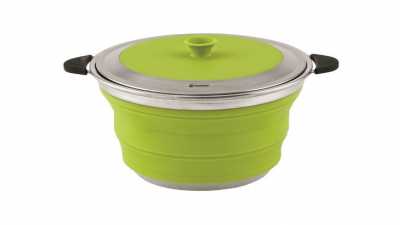 Outwell Collaps Pot with Lid L Lime Green