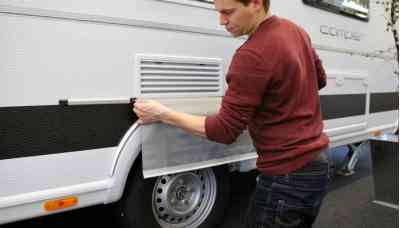 Isabella Caravan Wheel Arch Cover