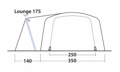 Outwell Oakdale 5 Prime Air Tent