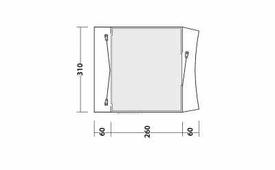 Technical Illustration of Easy Camp Motor Tour Wimberly Awning