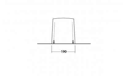 Technical Illustration of Easy Camp Motor Tour Crowford Awning