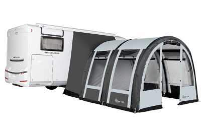 Dorema Traveller Air XL KlimaTex Motorhome Awning in Charcoal/Grey