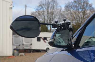 Milenco Aero3 Towing Mirrors - Standard (Convex) Glass real picture