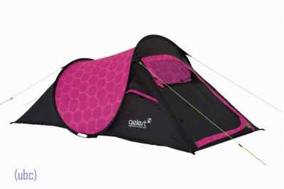 Gelert Quickpitch Compact 2 Pop-up Tent (Pink Floral)