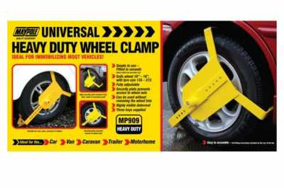 Heavy Duty Wheel Clamp