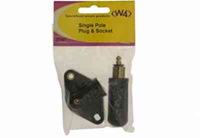 W4 Single Pole Plug and Socket