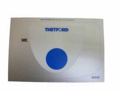 Thetford C250 Sticker Overlay