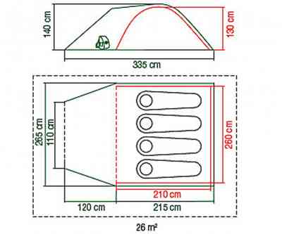 Coleman Kobuk Valley 4 PLUS Tent