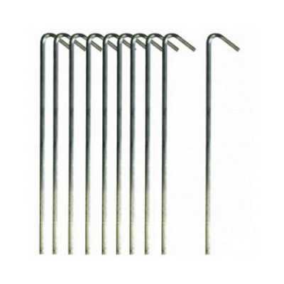 9" Steel Pegs Pack of 10