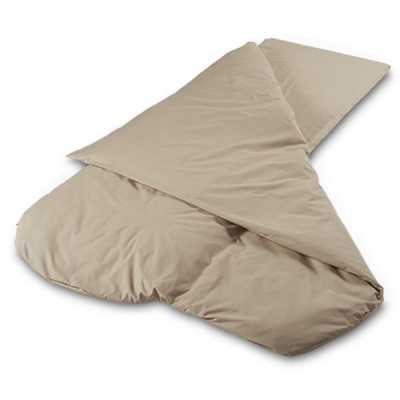 Cappuccino Comfort Duvalay 4.5 Tog Sleeping Bag Hollowfibre