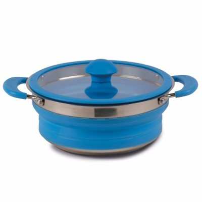 Kampa Collapsible Saucepan 1.5L Blue