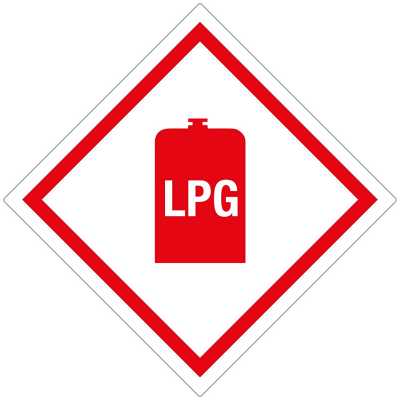 LPG Sticker