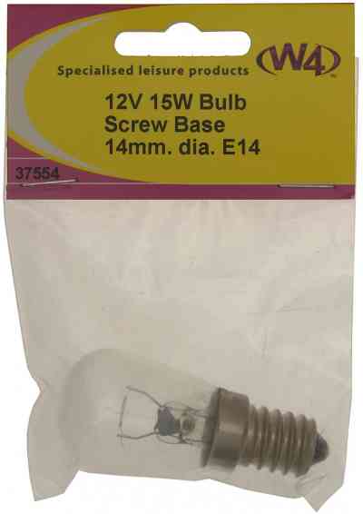 W4 12v 25w Bulb Screw Base 14mm