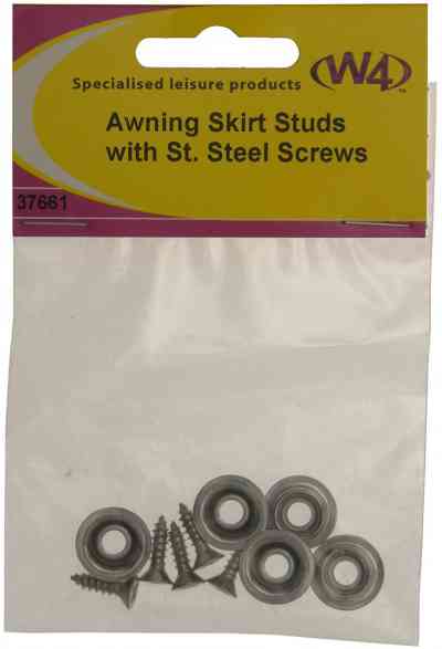 W4 Awning Skirt Studs and Screws