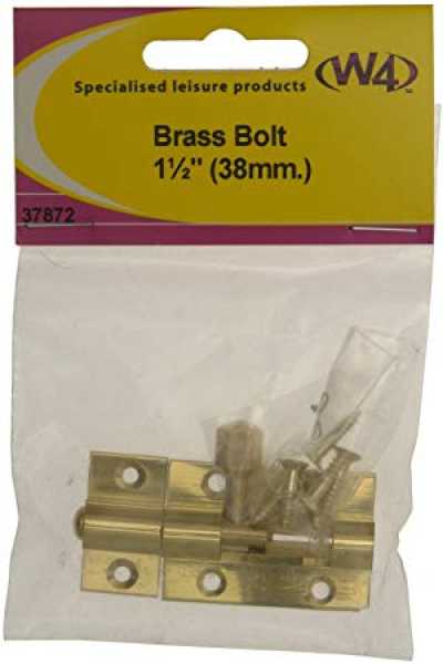 W4 Brass Bolt 1 1/2" (38mm)